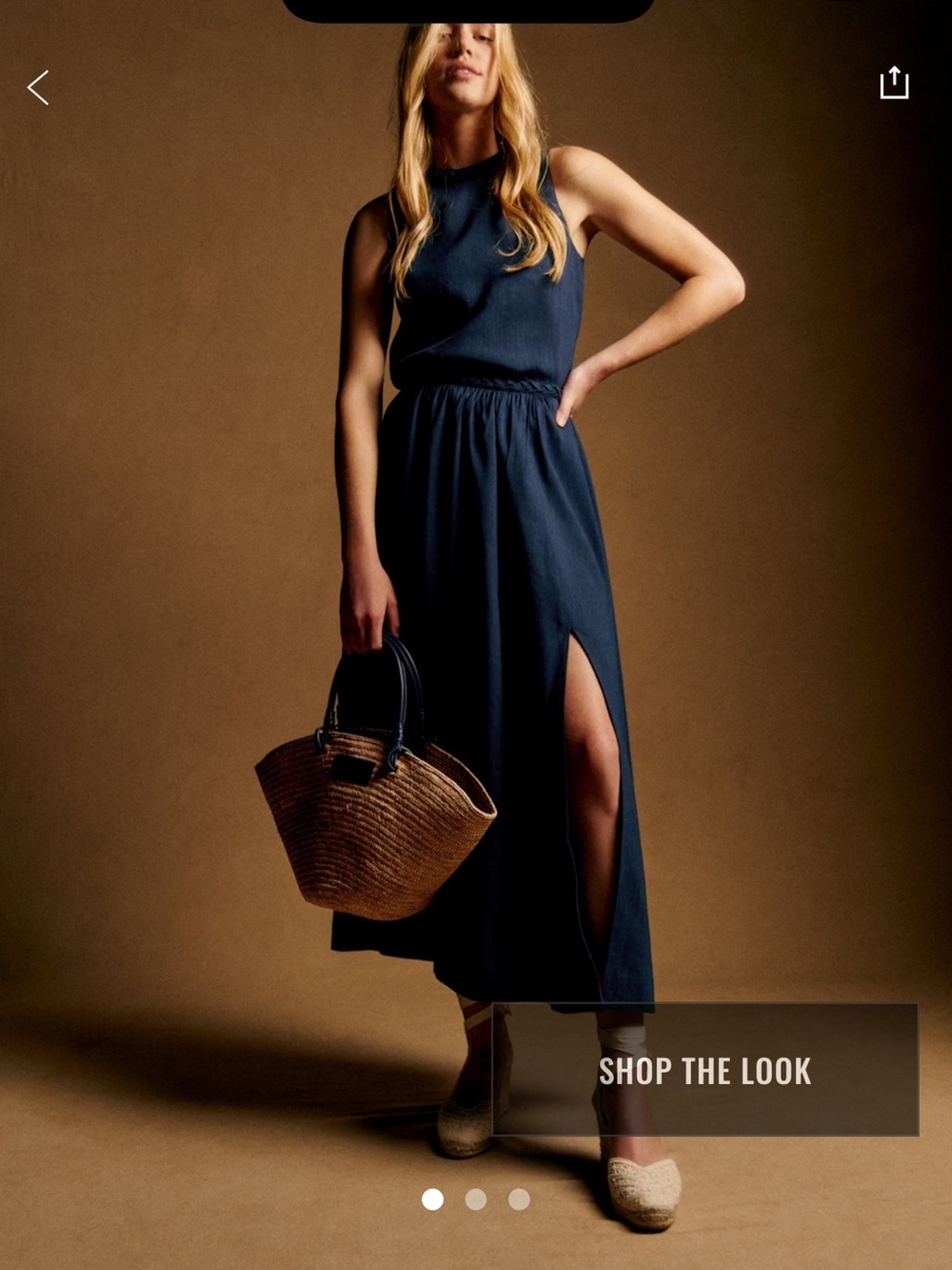SÉZANE EDITIONS SORAYA SKIRT SIZE 6 NWT NAVY LINEN WITH BRAID TRIM - GORGEOUS!